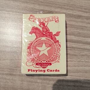 Vintage Bicycle TEXAN Playing Cards USPCC Ohio Rare